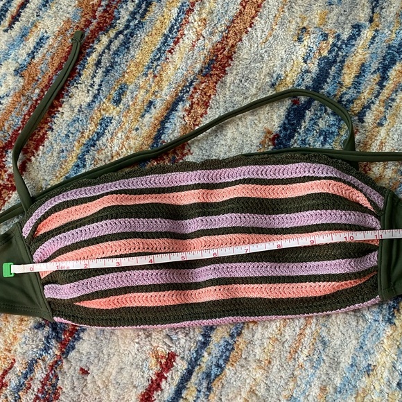 Xhilaration crochet square neck bikini top - Picture 11 of 12